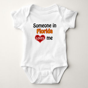 Someone in Florida loves me Baby Bodysuit
