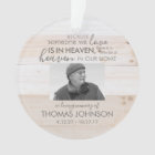 Someone In Heaven Acrylic Photo Ornament
