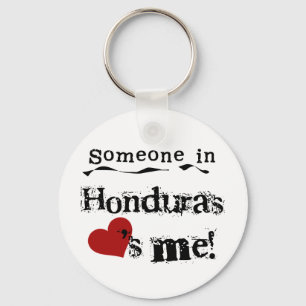 Someone In Honduras Loves Me Key Ring