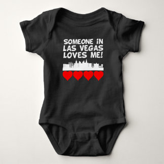 Someone In Las Vegas Nevada Loves Me Baby Bodysuit
