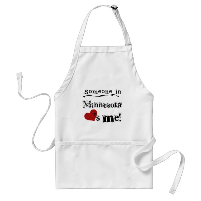 Someone In Minnesota Loves Me Standard Apron (Front)
