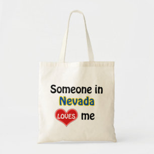 Someone in Nevada loves me Tote Bag