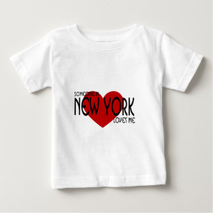 Someone in New York Loves Me Baby T-Shirt
