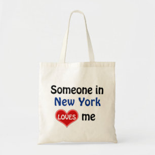 Someone in New York loves me Tote Bag