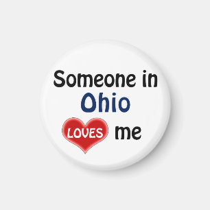 Someone in Ohio loves me Magnet
