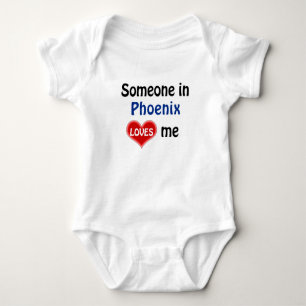 Someone in Phoenix loves me Baby Bodysuit