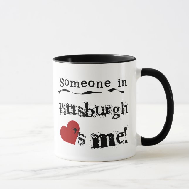 Someone in Pittsburgh Mug (Right)