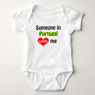 Someone in Portugal loves me Baby Bodysuit
