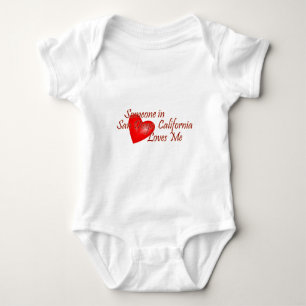 Someone in San Diego Loves Me Baby Bodysuit