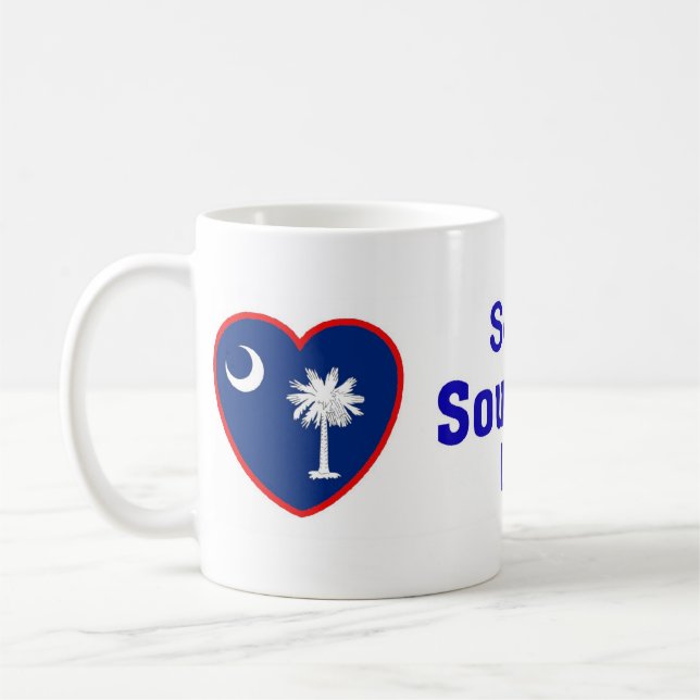 Someone In South Carolina Loves Me Coffee Mug (Left)