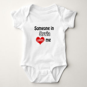 Someone in Syria loves me Baby Bodysuit