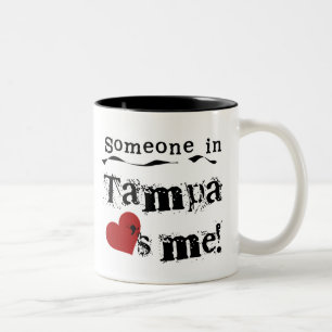 Someone in Tampa Two-Tone Coffee Mug