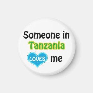Someone in Tanzania oves me Magnet