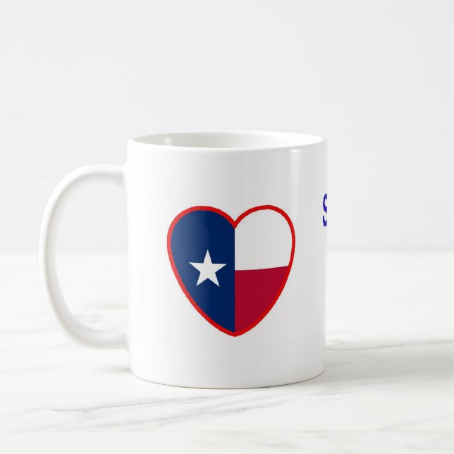 Someone In Texas Loves Me Coffee Mug (Left)