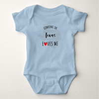 Someone In Texas Loves Me Map Baby Bodysuit