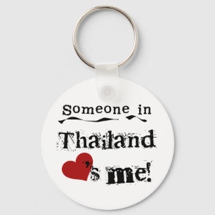 Someone In Thailand Loves Me Key Ring