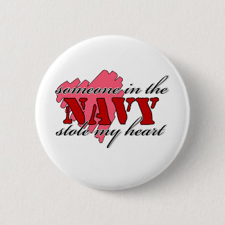 Someone in the Navy 6 Cm Round Badge
