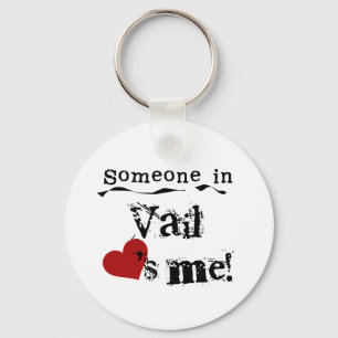 Someone in Vail Key Ring