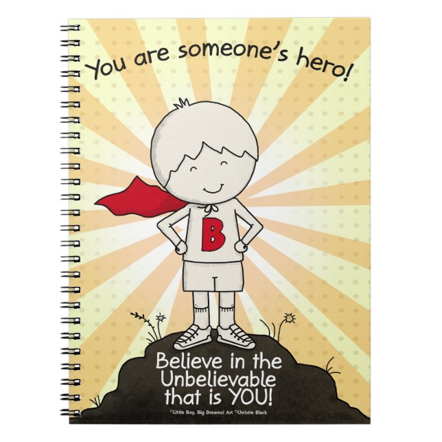 Someone’s Hero Notebook (Front)