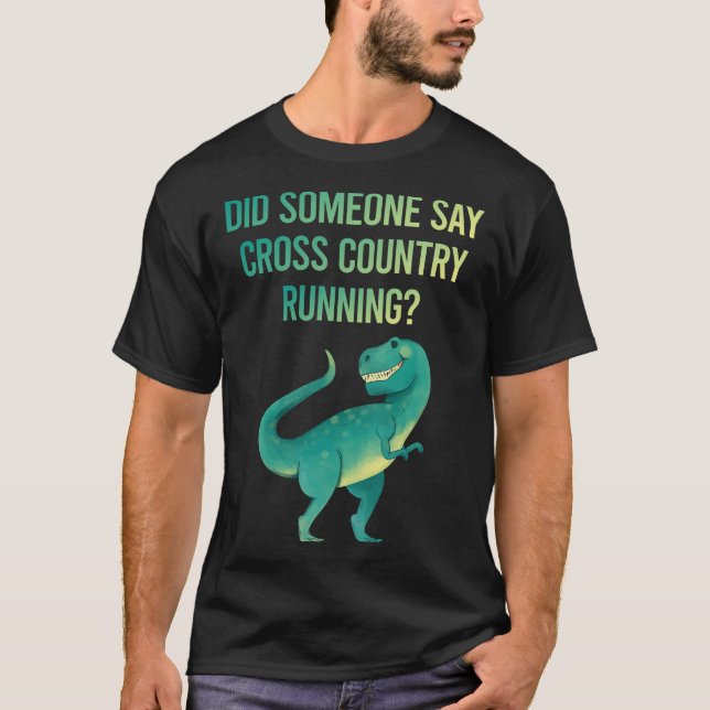 Someone Say Running Run Runner T-Shirt (Front)