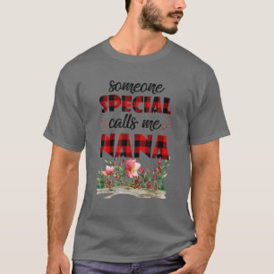 Someone Special Calls Me Nana Christmas Baby Annou T-Shirt