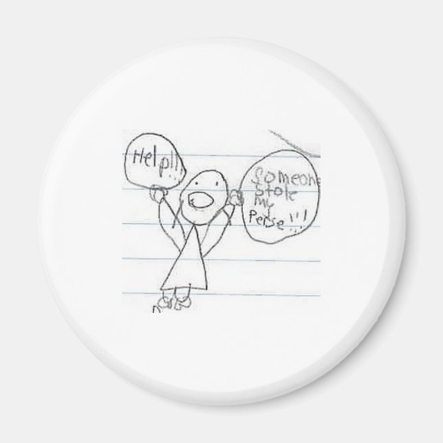 Someone Stole My Perse!!! Magnet (Front)