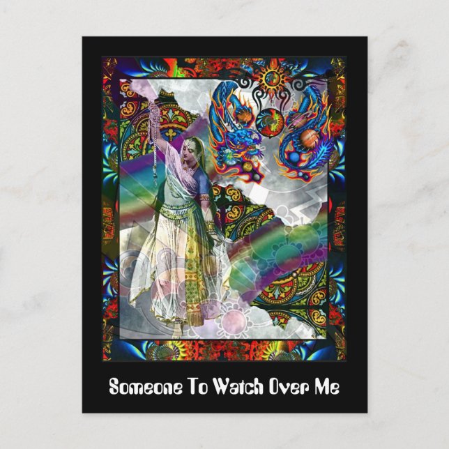 Someone To Watch Over Me Postcard (Front)