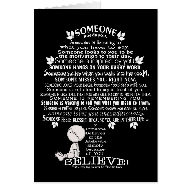 SOMEONE Tree (Front)