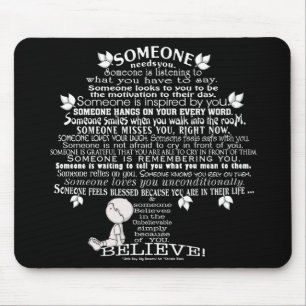 SOMEONE Tree Mouse Mat