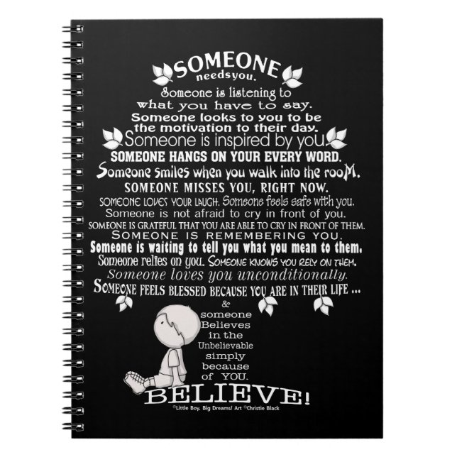 SOMEONE Tree Notebook (Front)