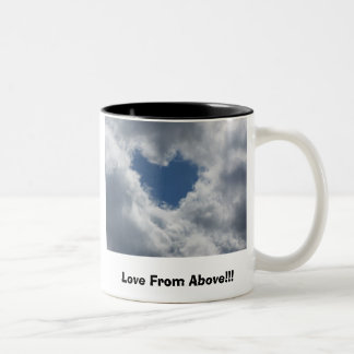 Someone Up There Loves You Two-Tone Coffee Mug