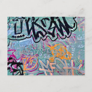 Someone's drawn on my table postcard