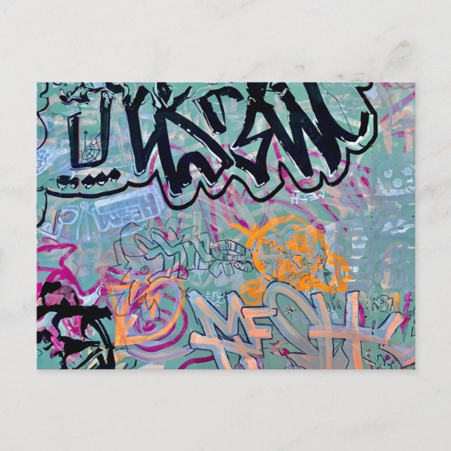 Someone's drawn on my table postcard (Front)