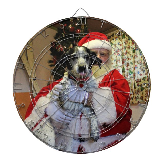 Someone's Getting Coal for Christmas Dartboard (Front)