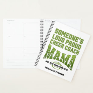 SOMEONE'S LOUD PROUD MAMA Football Game Practice Planner