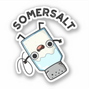 Somersalt Funny Somersault Salt Pun 