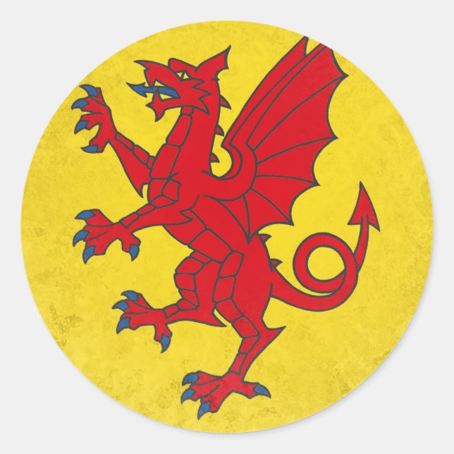 Somerset Classic Round Sticker (Front)