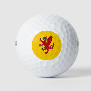 Somerset county flag golf balls