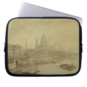 Somerset House, St. Paul's Cathedral and Blackfria Laptop Sleeve