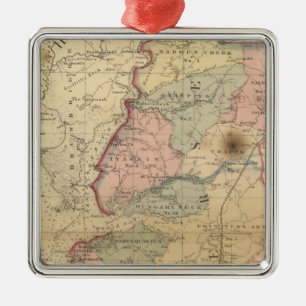 Somerset Metal Tree Decoration