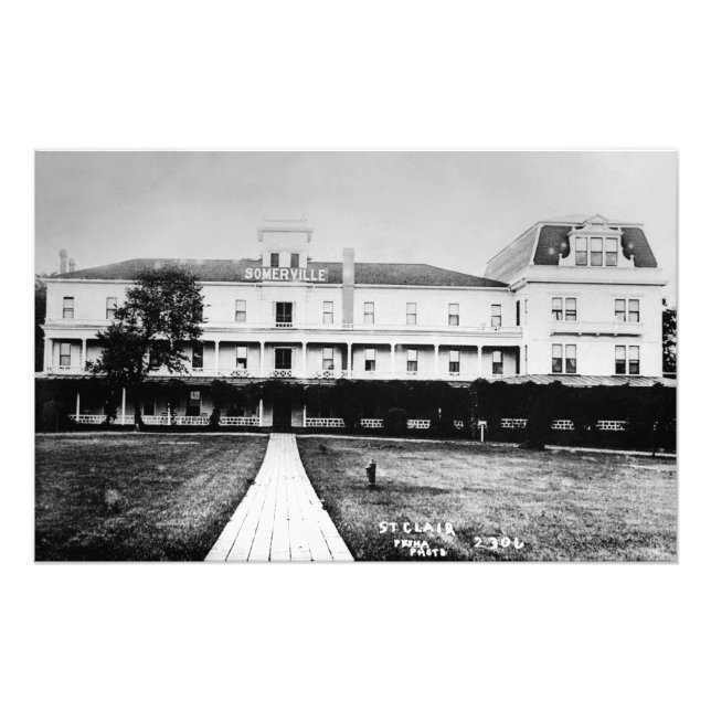 Somerville Hotel St. Clair Michigan Louis Pesha Photo Print (Front)