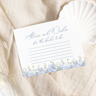 Something Blue Advice Bridal Shower Enclosure Card