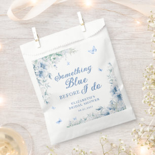 Something Blue Before I Do Blue Chic Bridal Shower Favour Bags