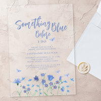 Something Blue Before I Do Bridal Shower