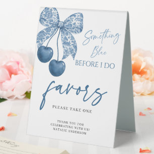 Something Blue Before I do Bridal Shower Favors