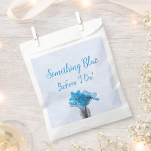 Something Blue Before I Do Bridal Shower Favour Bags
