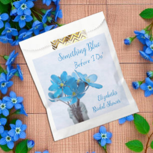 Something Blue Before I Do Bridal Shower Favour Bags