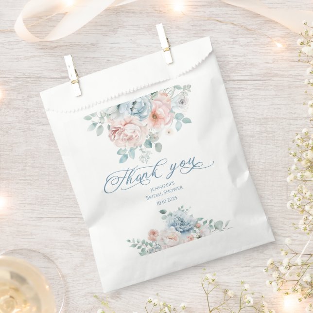 Something blue before I do bridal shower  Favour Bags (Clipped)