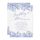Something Blue Before I do Bridal Shower Invite