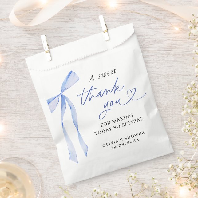 Something Blue Before I Do Bridal Thank You Favour Favour Bags (Clipped)